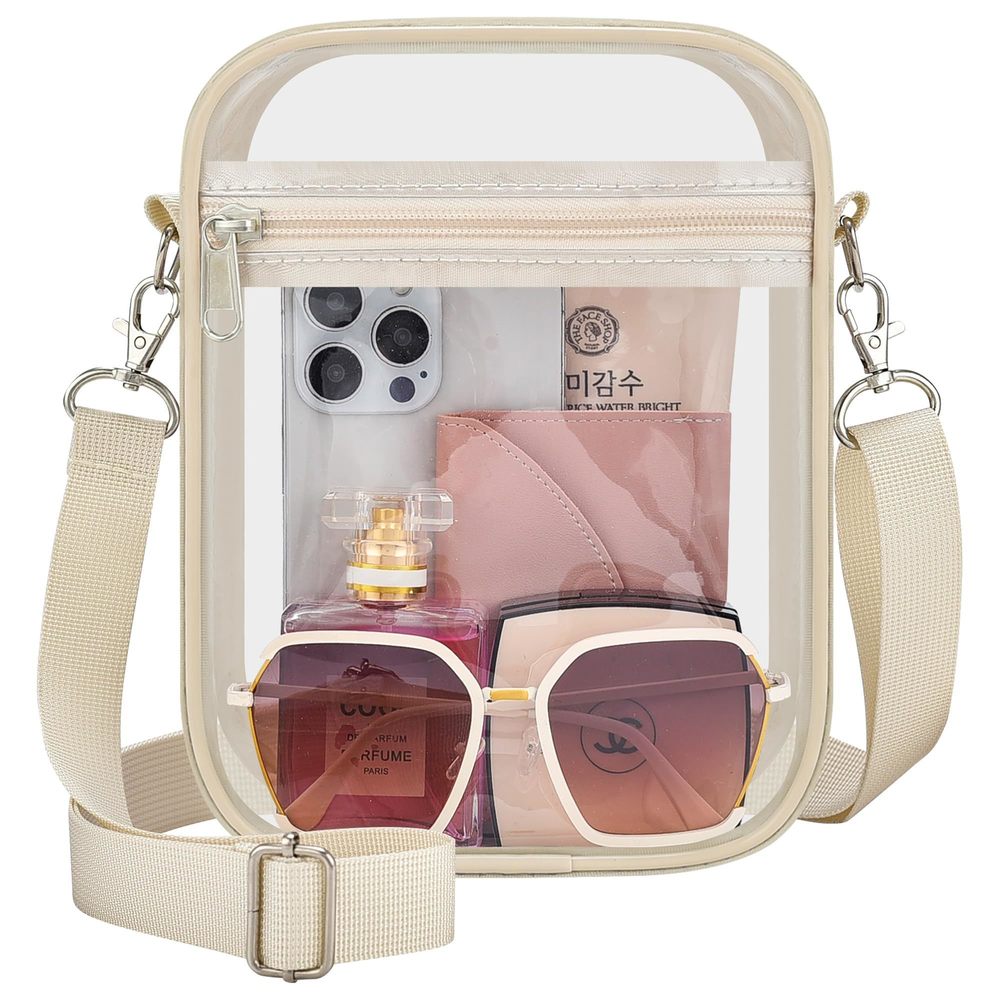 Clear Crossbody Bag Stadium Aroved, Clear Purse Events :v